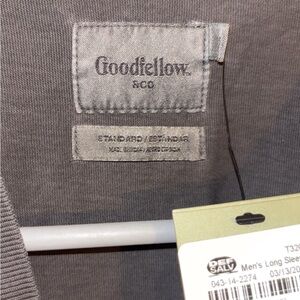 Goodfellow & Co Gray Long Sleeve Shirt